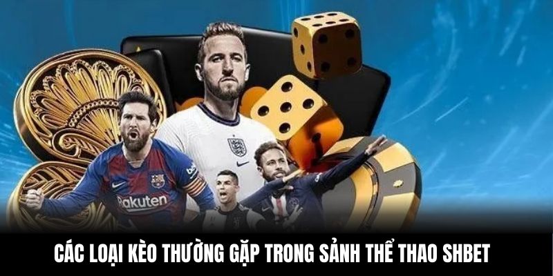Các loại kèo thường gặp trong sảnh thể thao Shbet